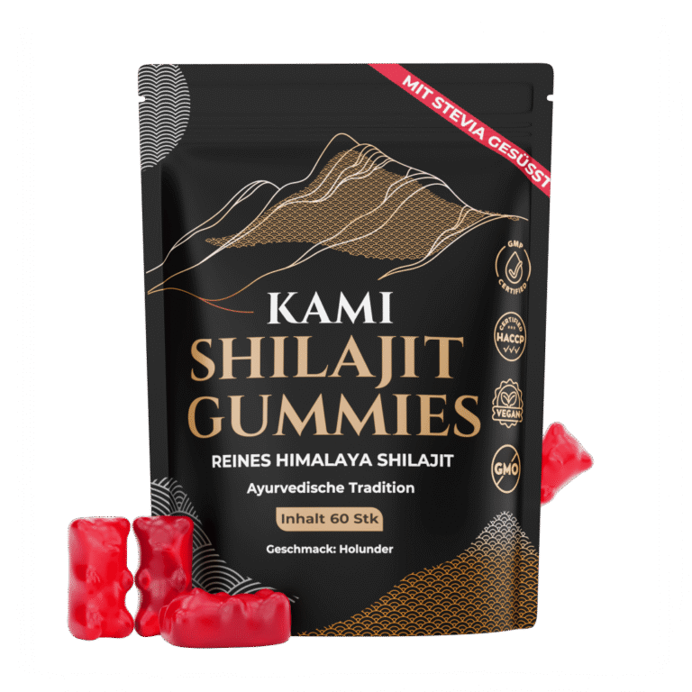 Kami Shilajit Gummies Holundergeschmack