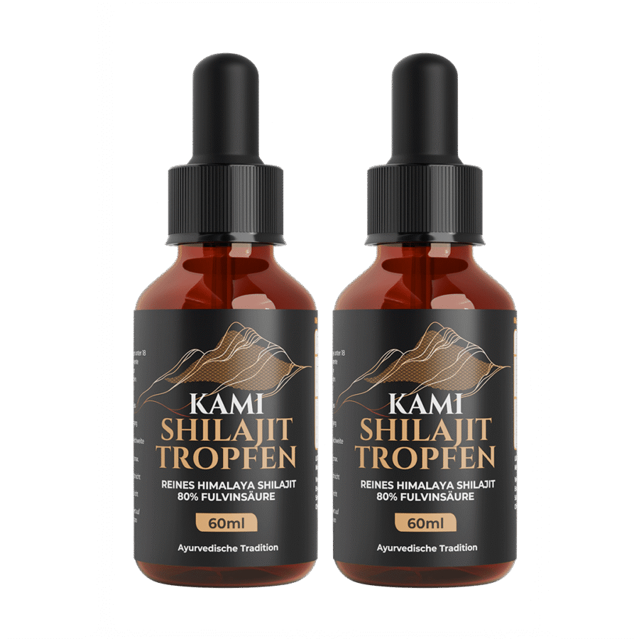 Kami Shilajit Tropfen 2er Set