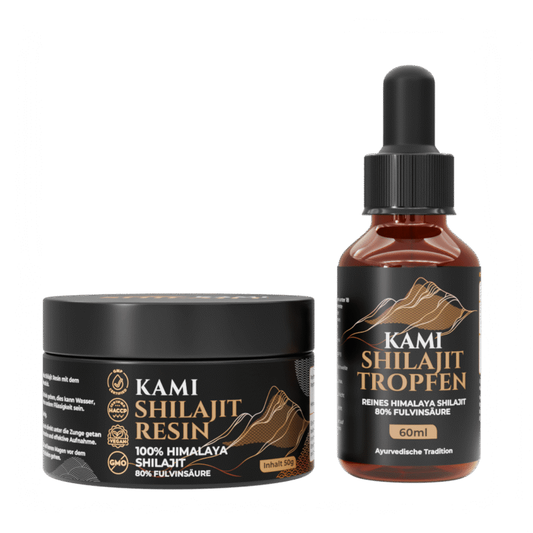 Kami Shilajit Resin Tropfen Set