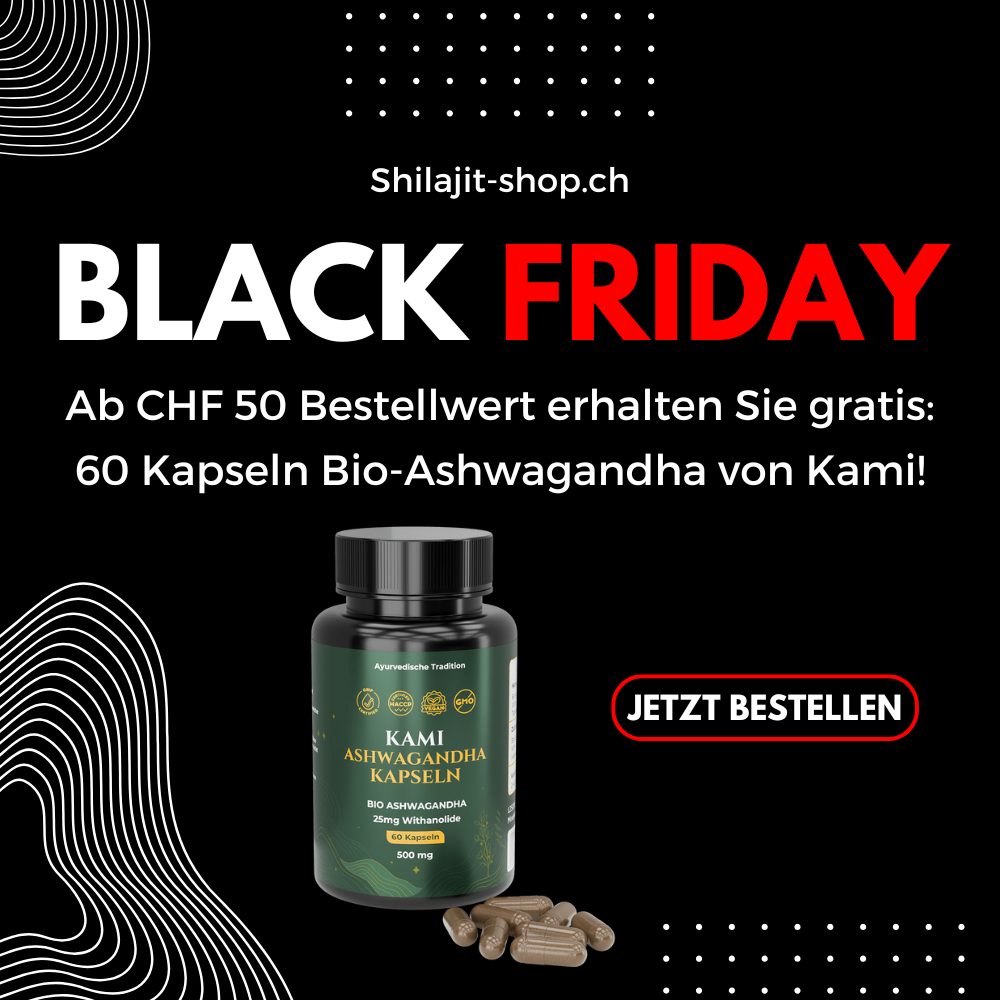 Shilajit Blackfriday Popup 2025